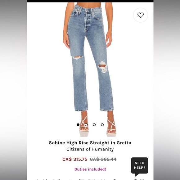 Citizen of Humanity jeans - Picture 7 of 7